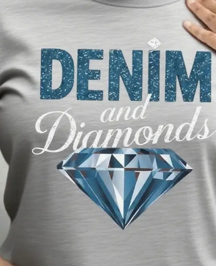Denim and Diamondz T shirts