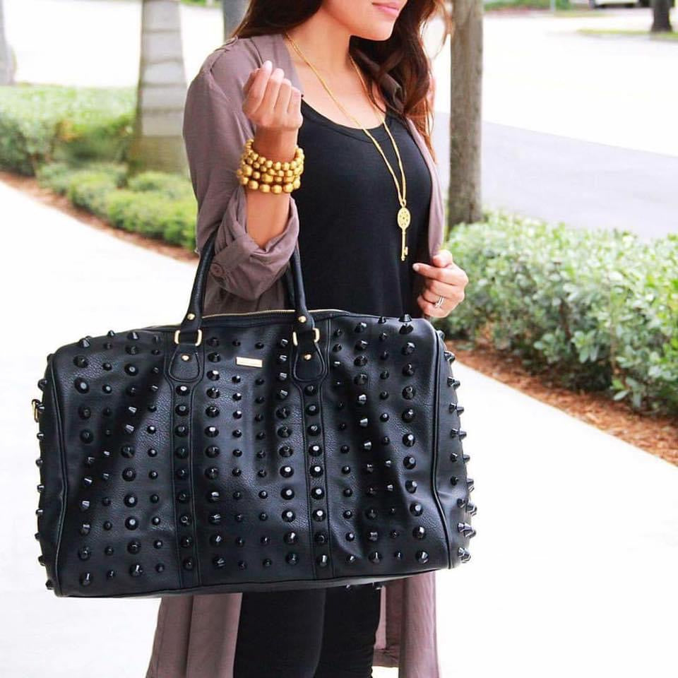 Stud N Chic Weekender bag