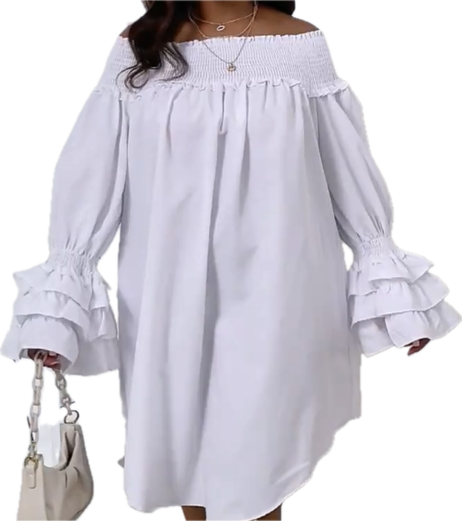 Shirred dress