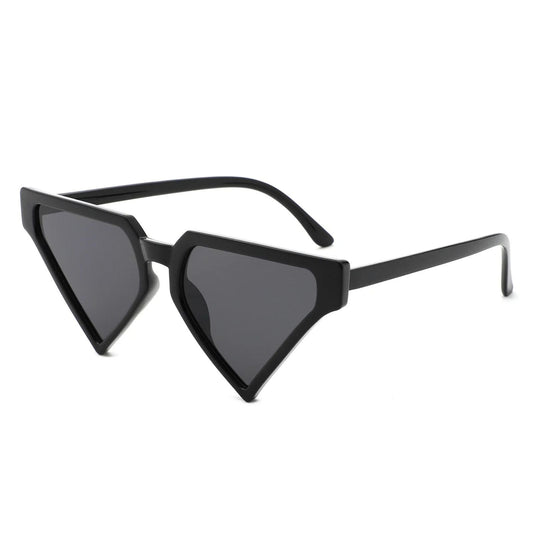 Sunglasses Black Triangle Pointed for Women
