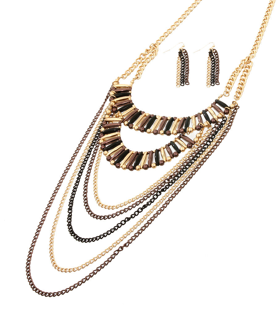 Beads with Layer Chain