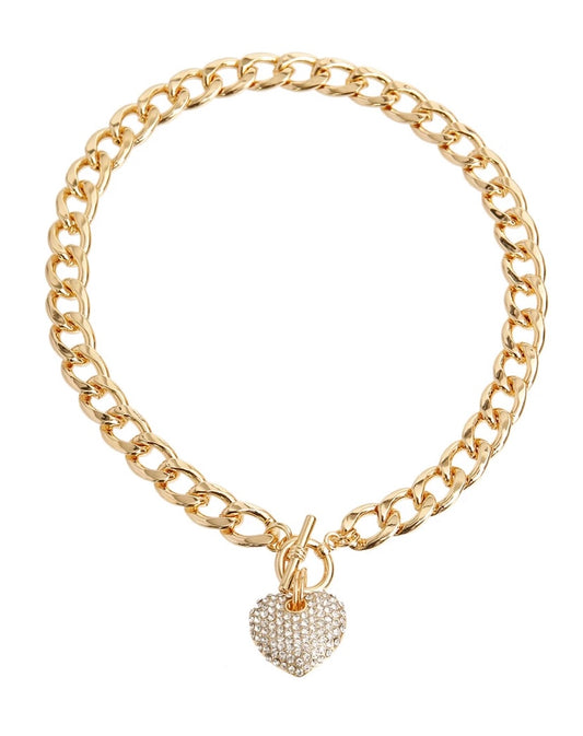 Mini Gold toggle Necklace