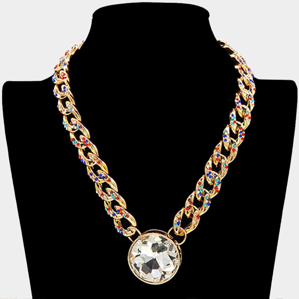 Mirror Mirror chain Necklace