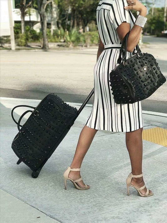Stud N Chic Weekender on wheels