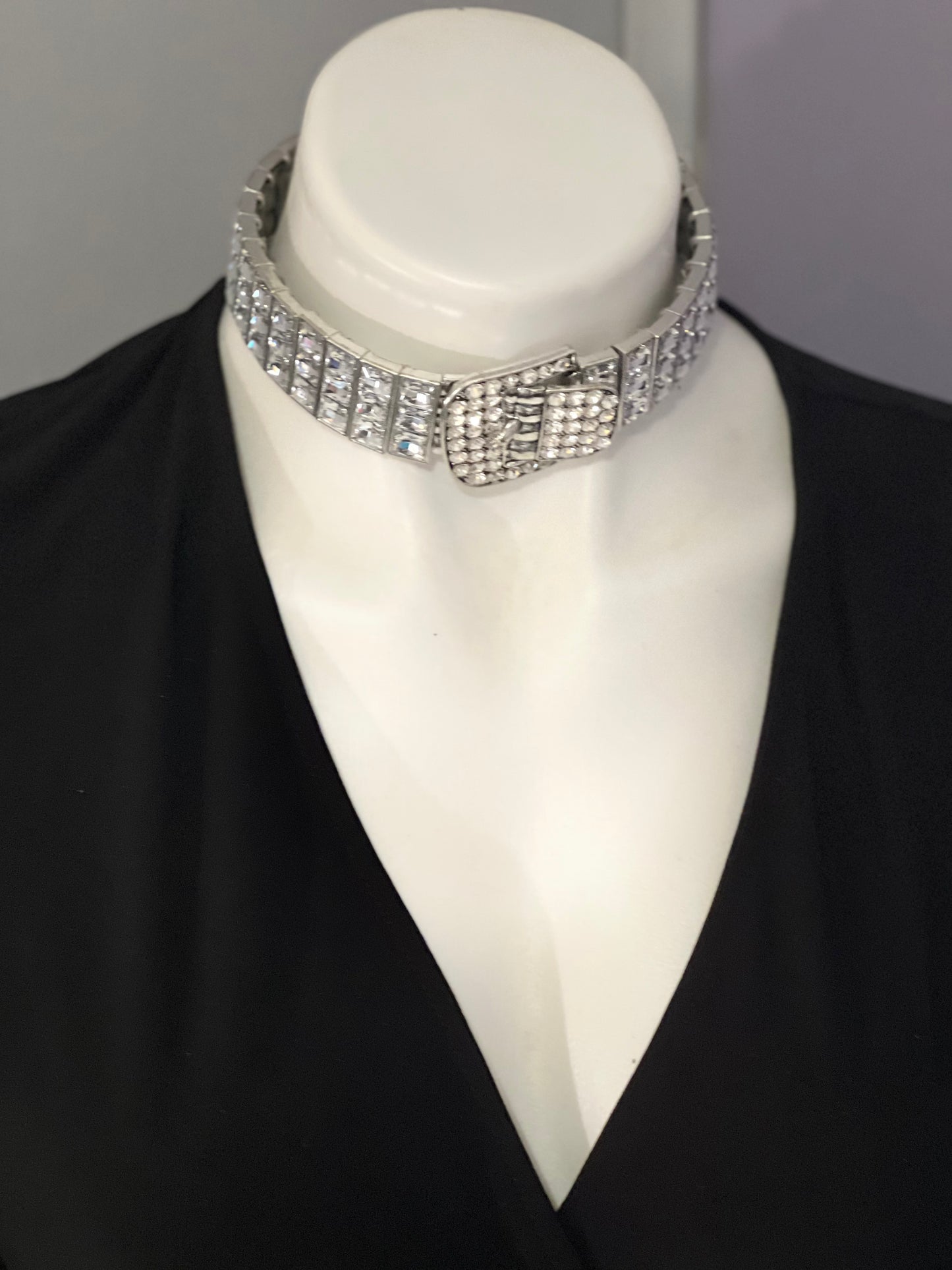 Buckle up choker and Bracelet