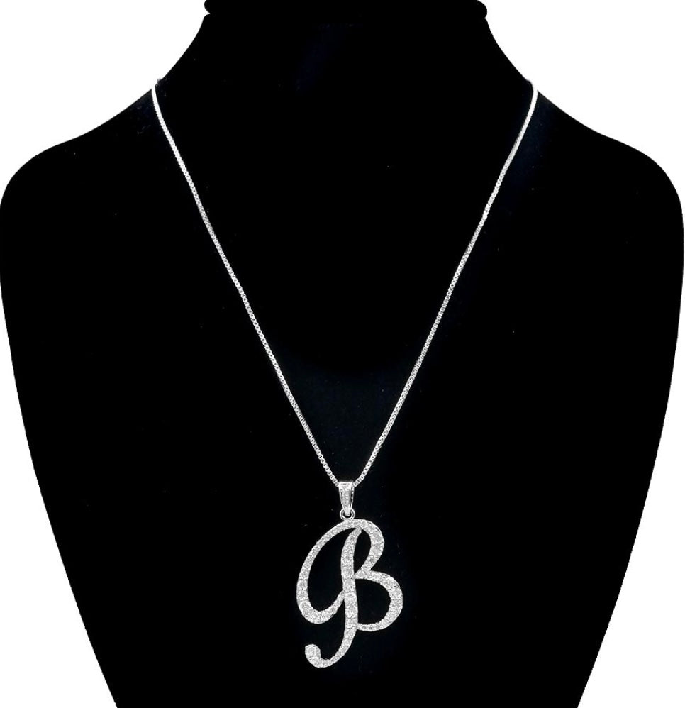 Monogram B Necklace