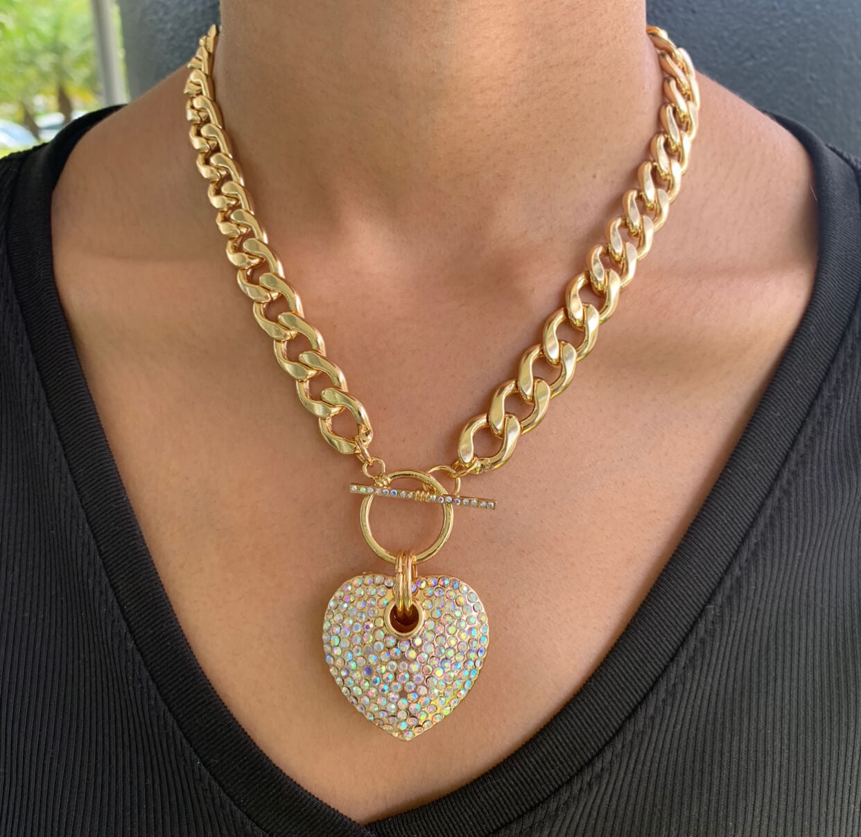 Heart of Love Necklace set