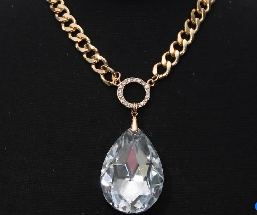 Fab Teardrop Necklace Set