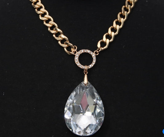 Fab Teardrop Necklace Set