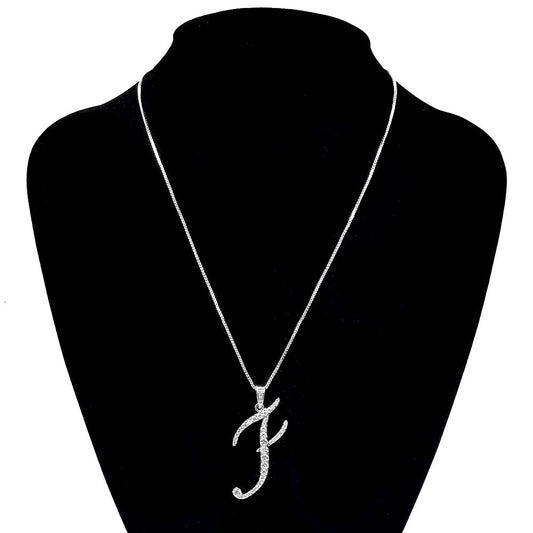 Monogram F Necklace