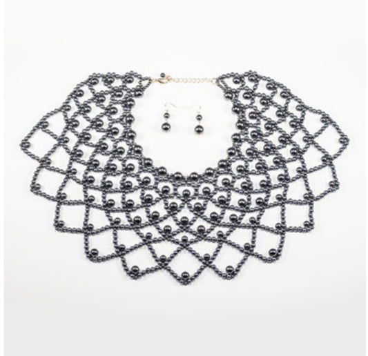 Pearl and Harmony Collar set