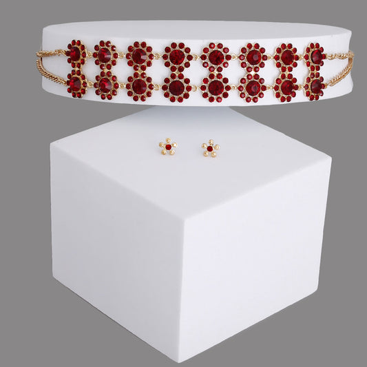 Flower Choker Set