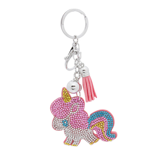 Unicorn Keychain Bag Charm