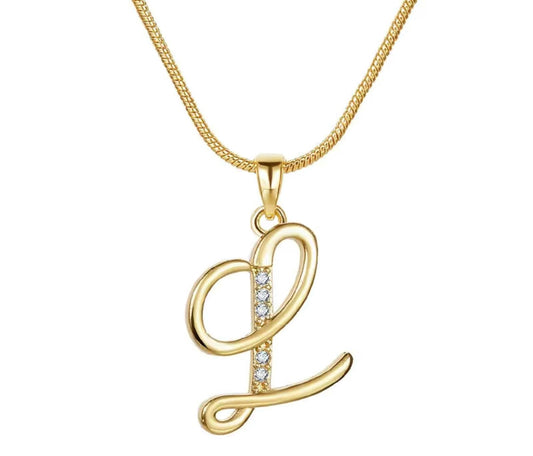 Monogram L Necklace