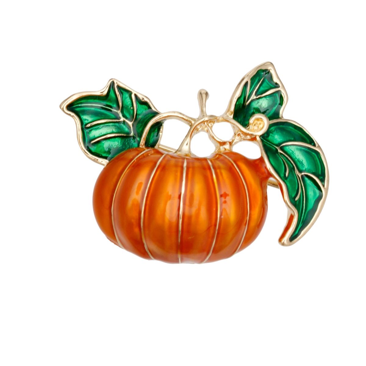 Brooch Thanksgiving Harvest Pumpkin Pin for Women