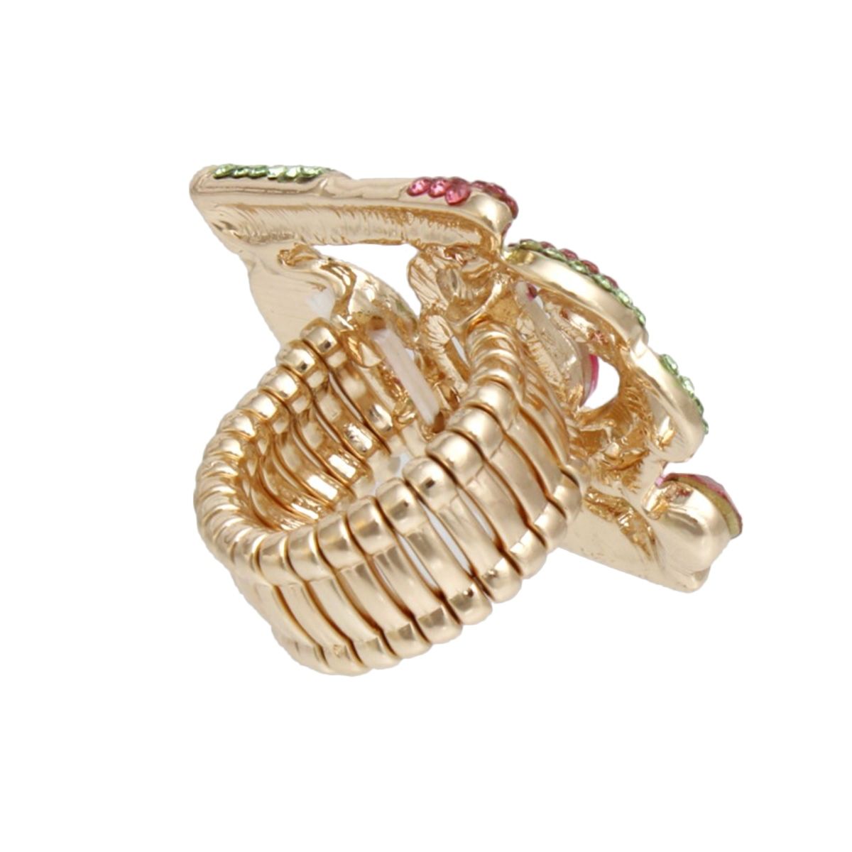 AKA Luminous Lipstick High Heel Pink Green Ring