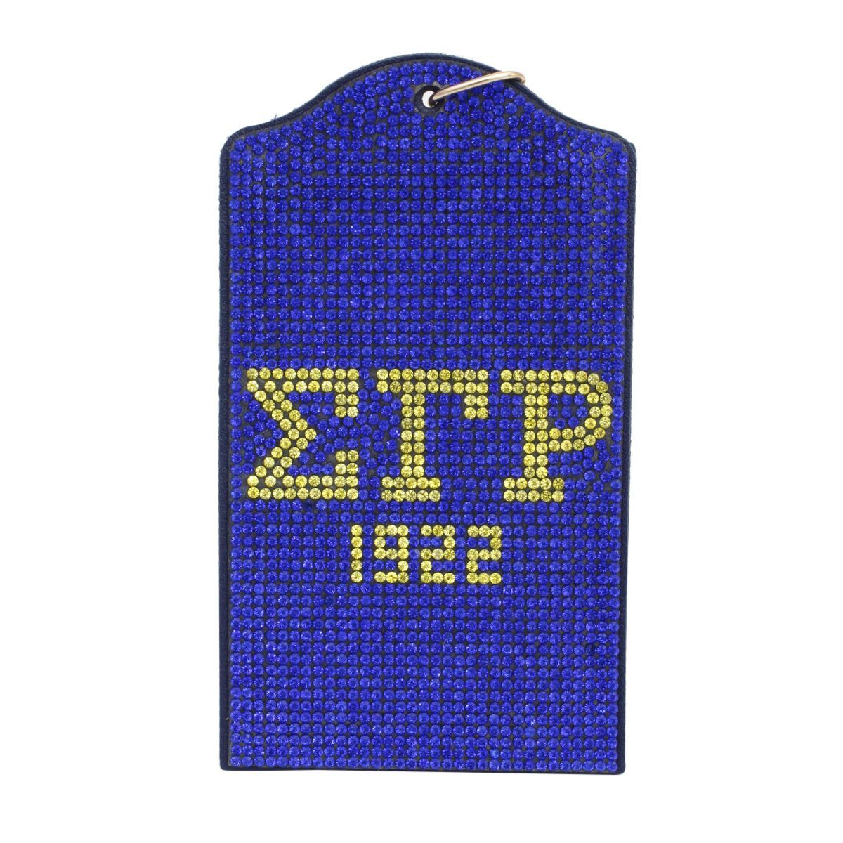 SGRHO Blue Sparkle Sorority Pride ID Badge Holder