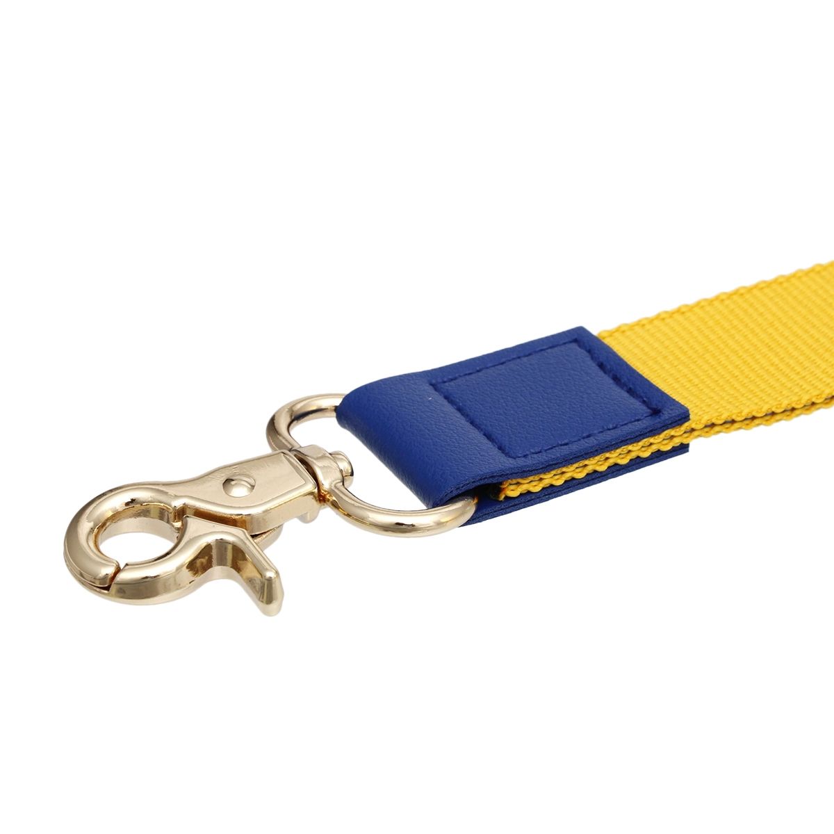 SGRHO Gold Canvas Lanyard ID Badge Clip Women