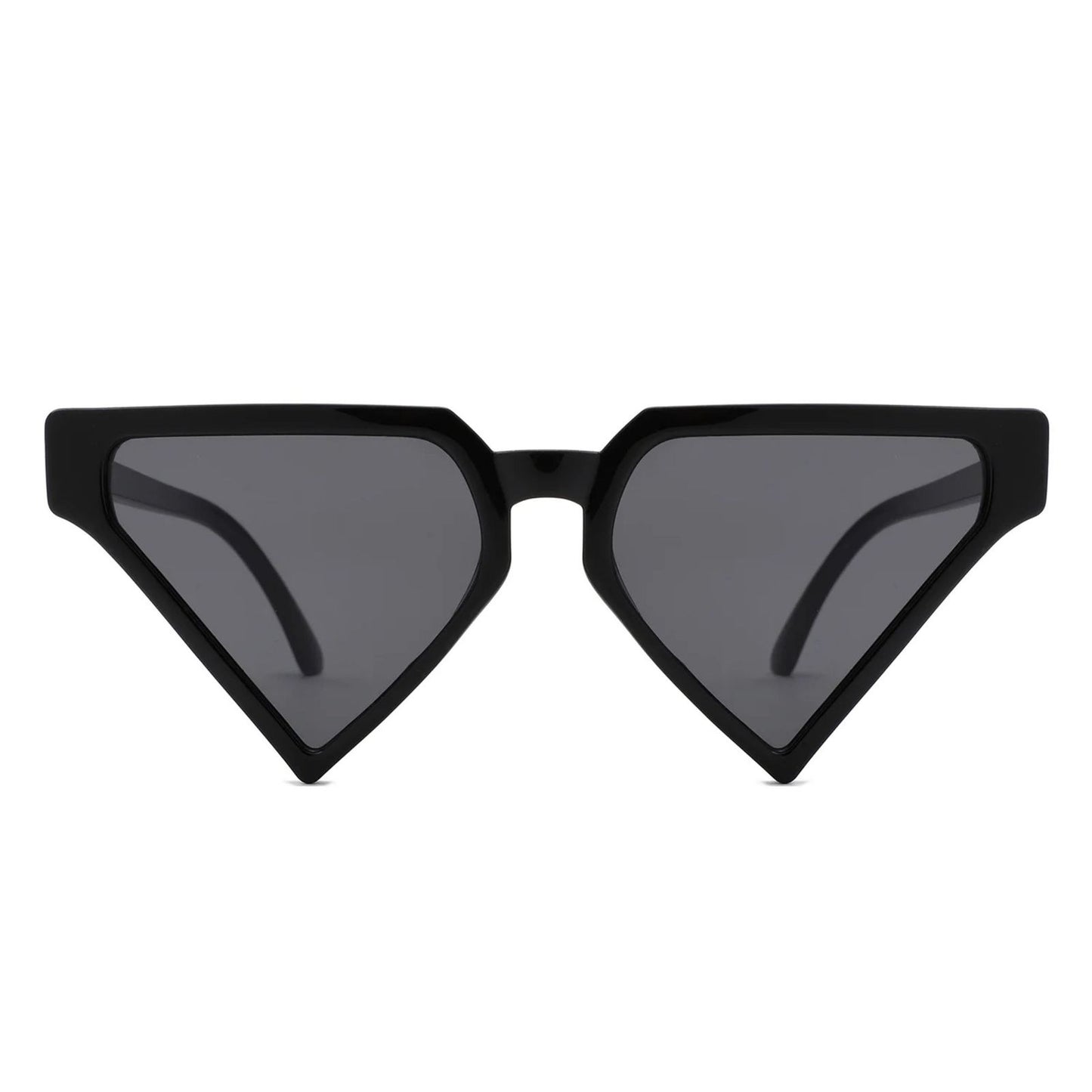 Sunglasses Black Triangle Pointed for Women