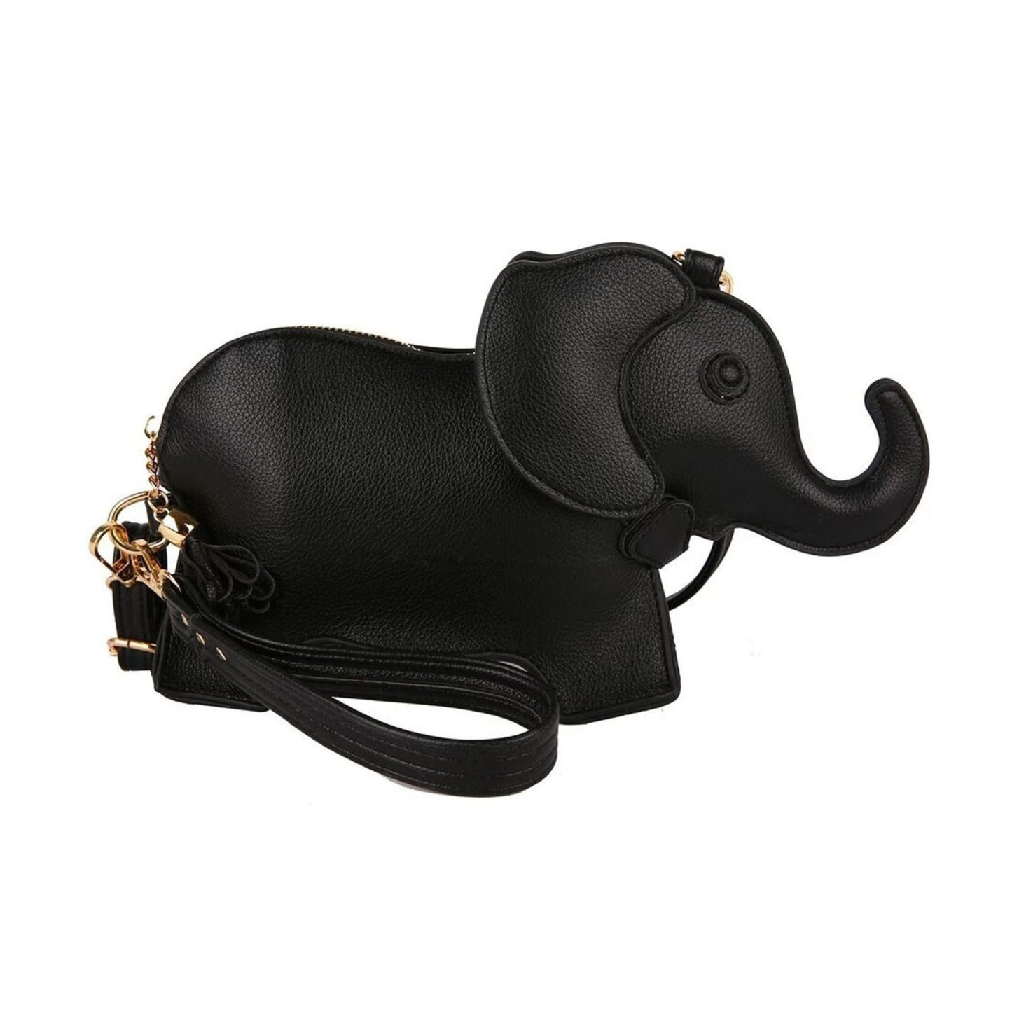 Bag Black Elephant Crossbody Clutch for Women