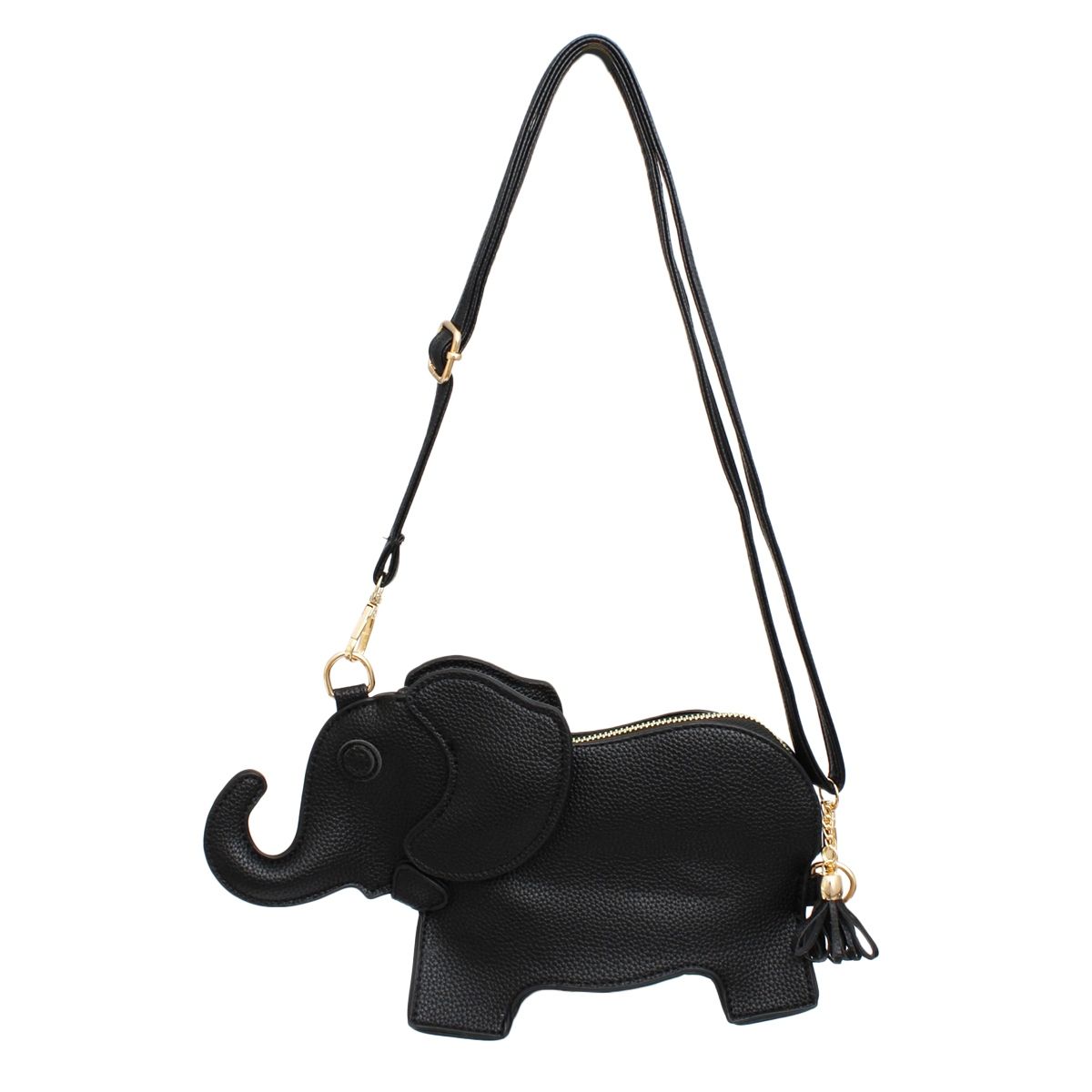 Bag Black Elephant Crossbody Clutch for Women