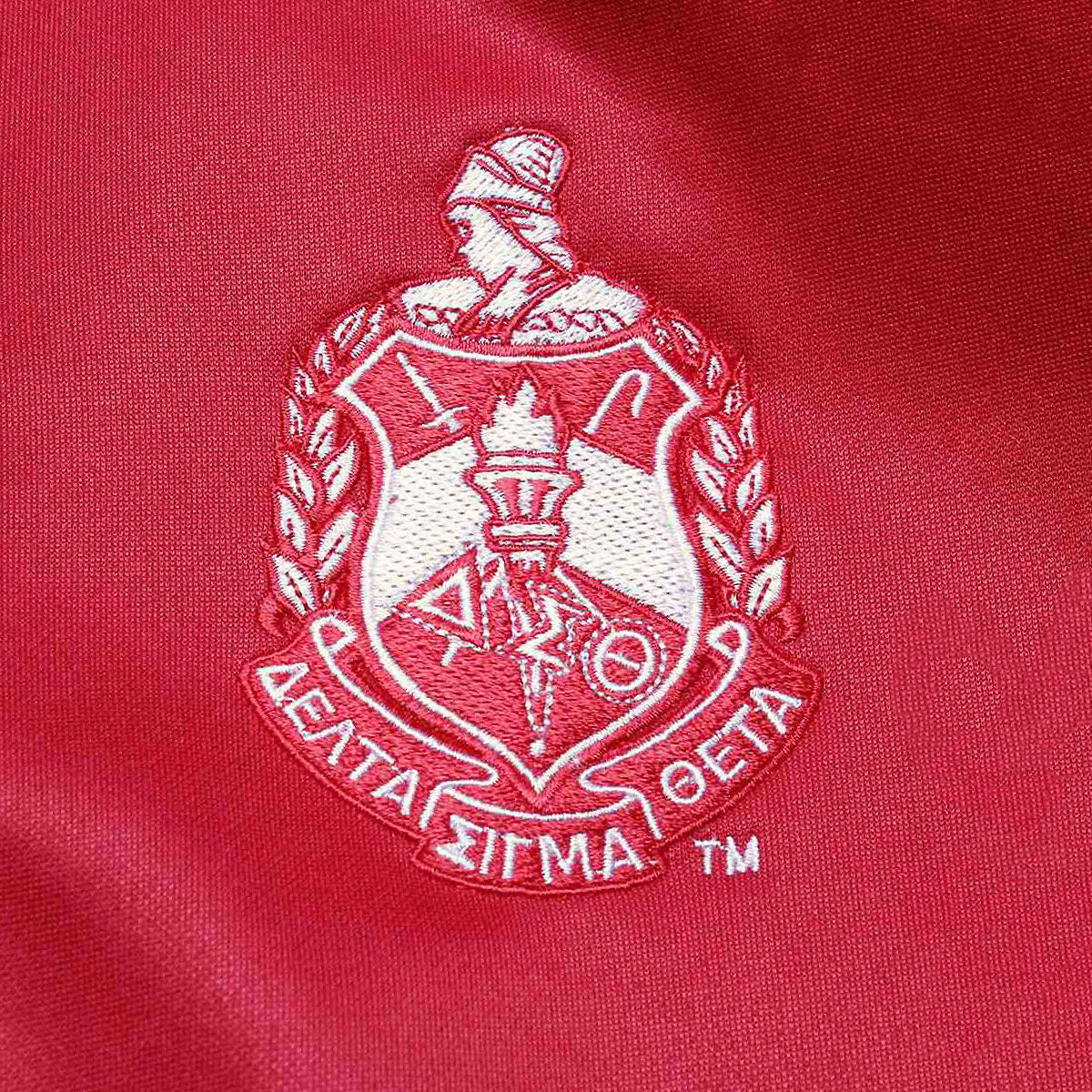 DST Greek Apparel XL Red Zip Up Track Jacket
