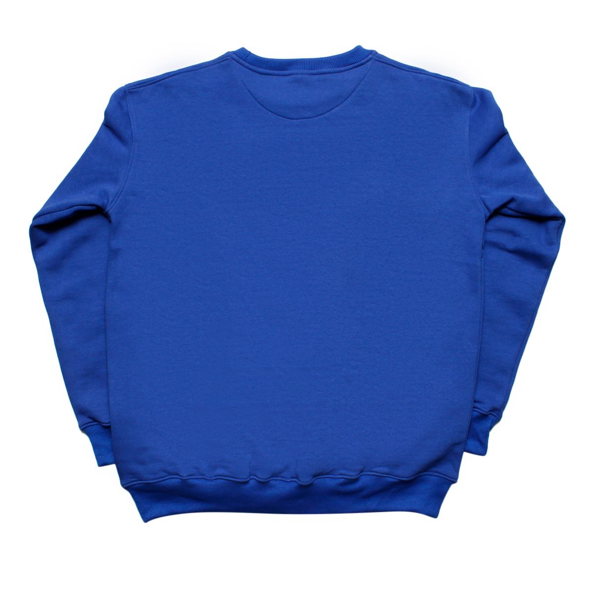 ZPB Greek Gear L Blue Embroidered Crew Sweatshirt
