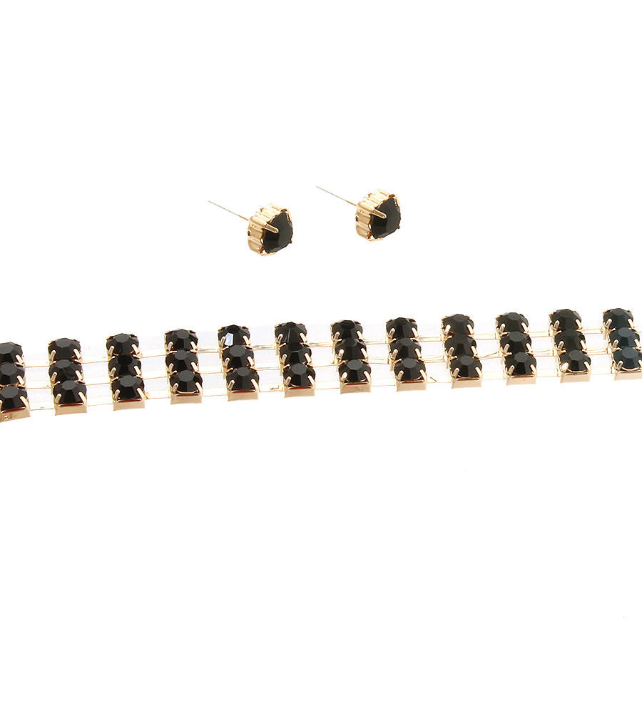 Stoned Choker Set