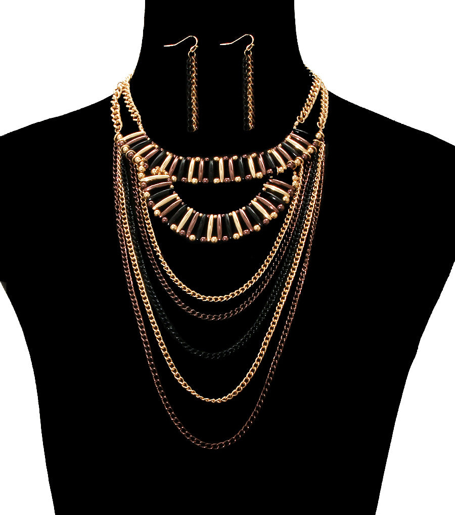 Beads with Layer Chain