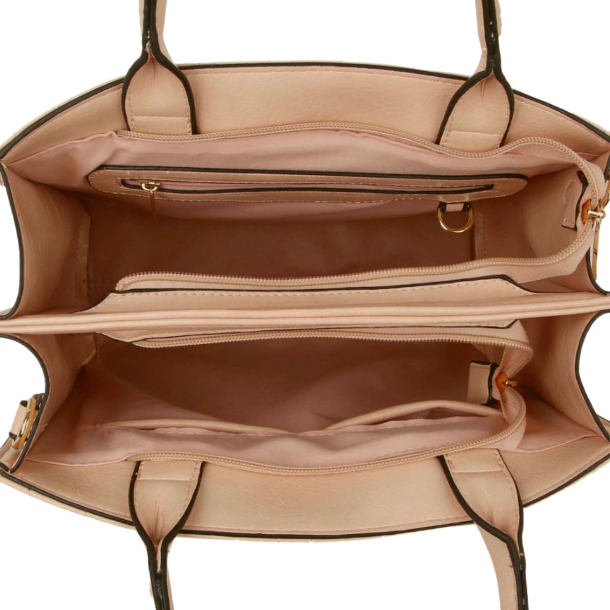 Taupe Quilted Leopard Scarf Tote