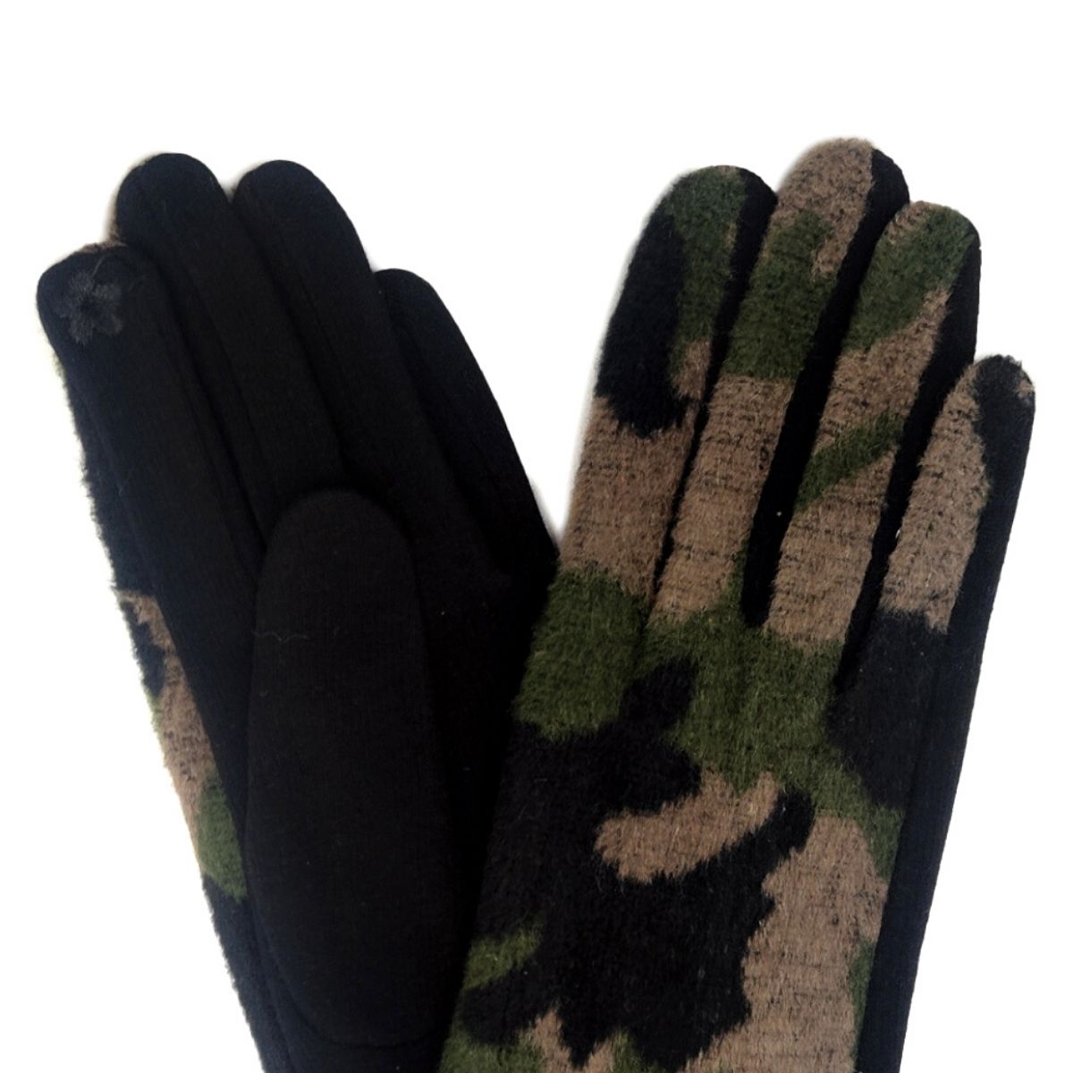 Camoflauge Smart Touch Gloves