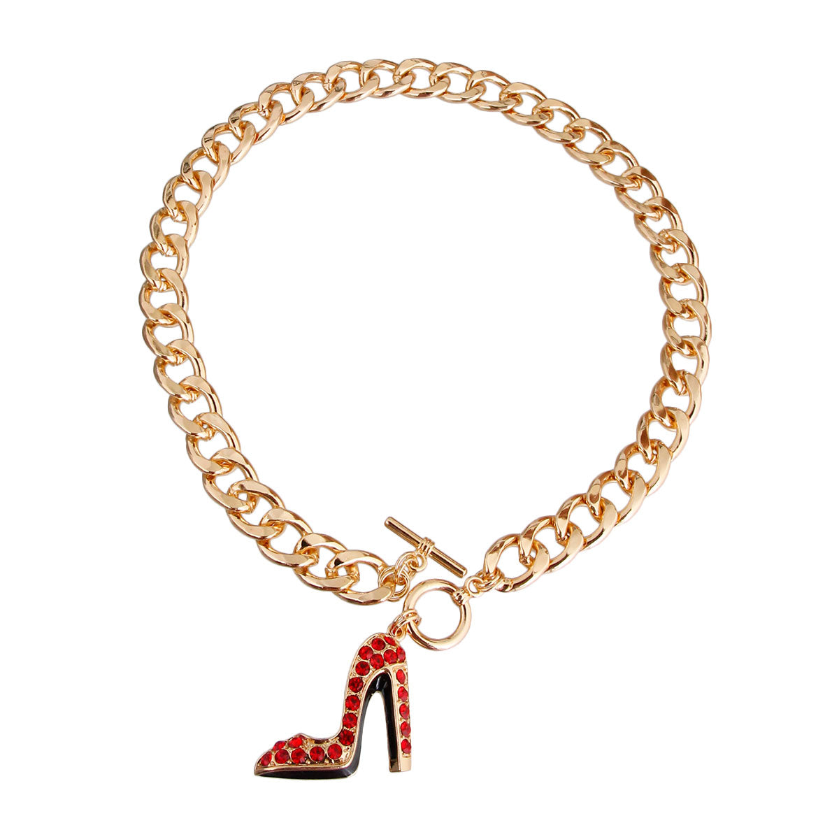 Bling Boutique High Heel Red Necklace