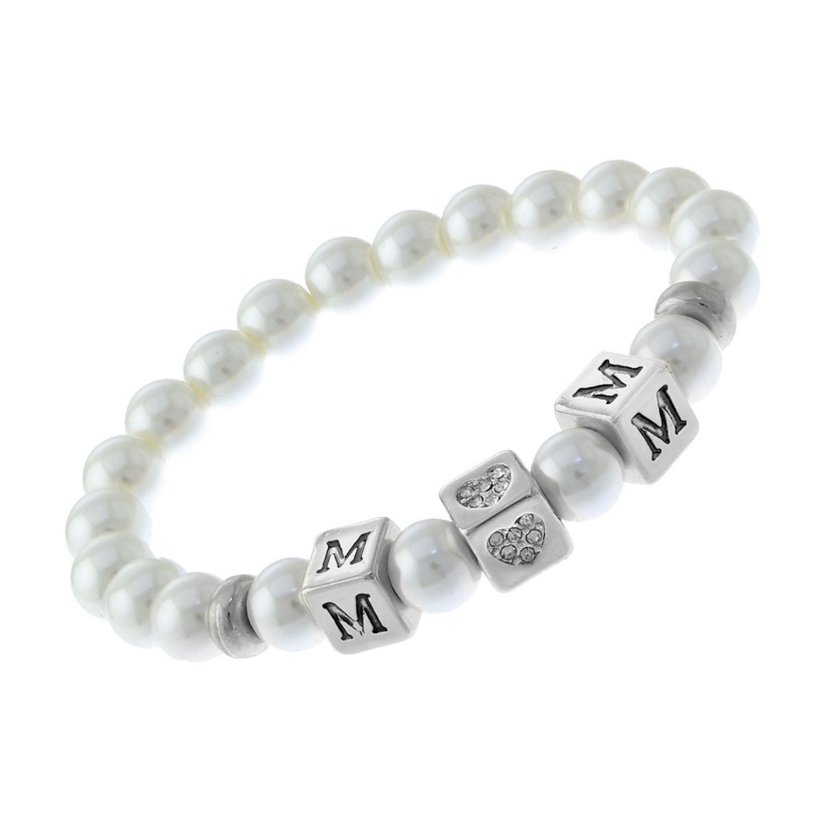 White Pearl MOM Bracelet