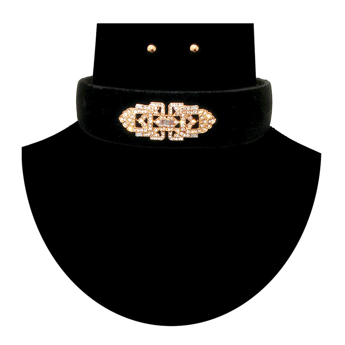 Velvet Stoned Choker